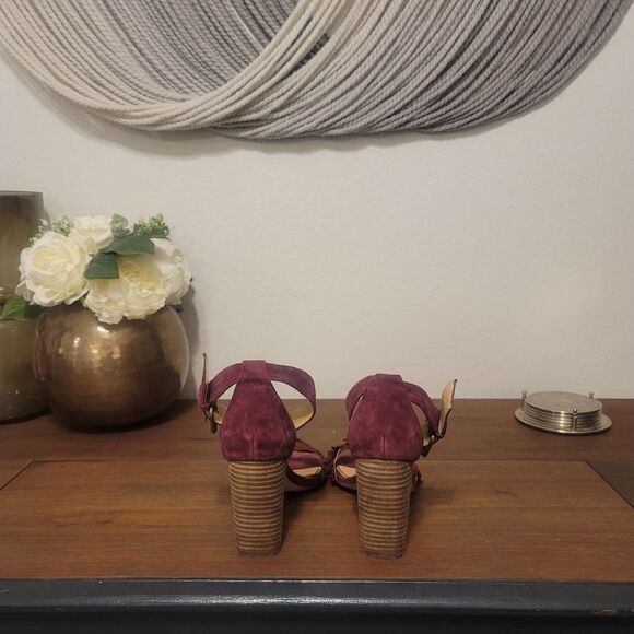 Splendid Jakey Fringe Block Heel Sz 6.5 - Picture 5 of 8